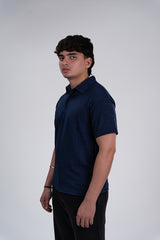 Semi Formal Polo T-Shirt Blue