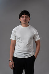 Men's Active Wear Tshirt White