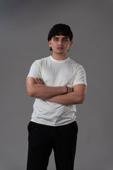 Men's Active Wear Tshirt White