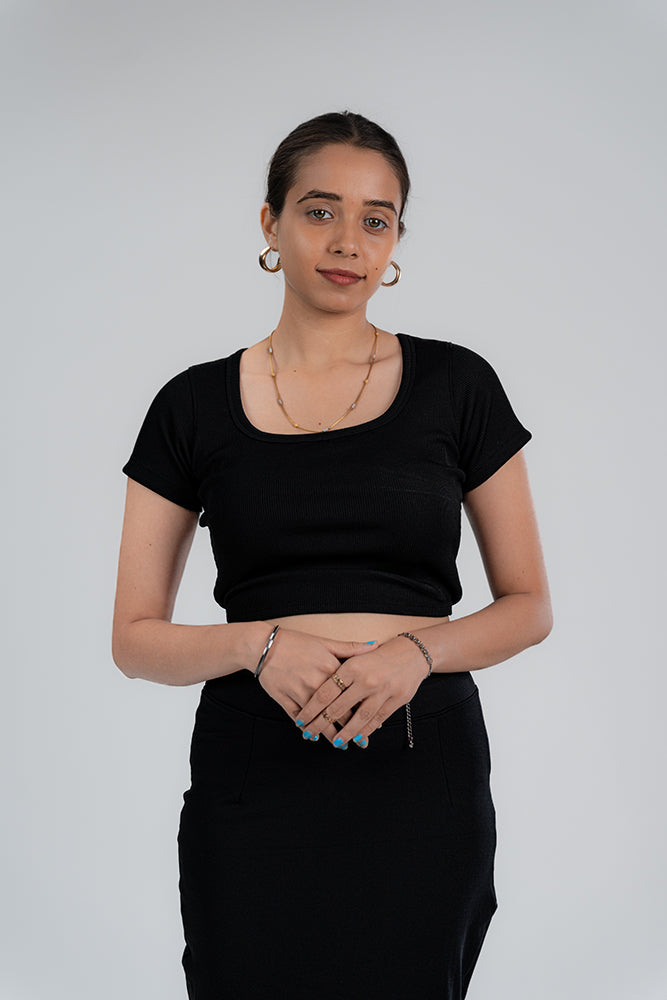 Crop Top Black
