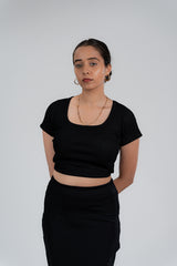 Crop Top Black